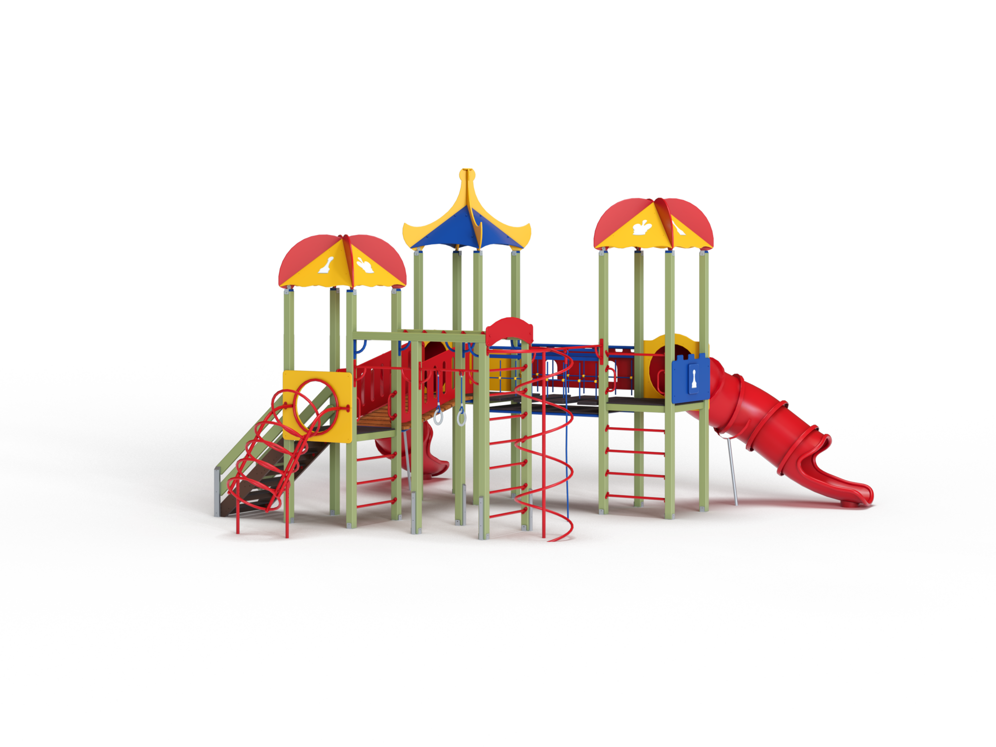 ДИК 3.216-ДЕРЕВО Детский игровой комплекс Н=1500 мм