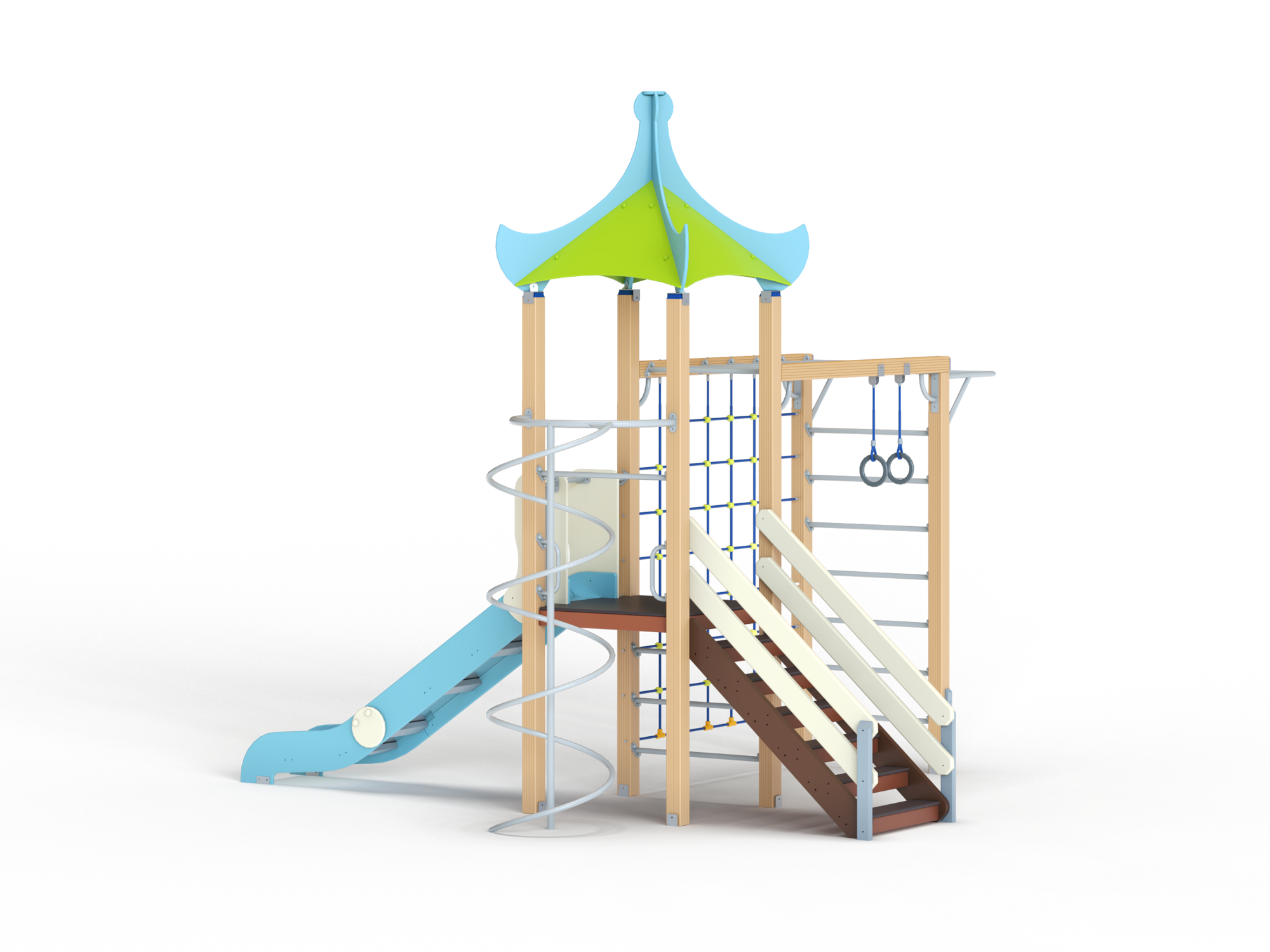 ДИК 1.031-ДПК Детский игровой комплекс Н=1200 