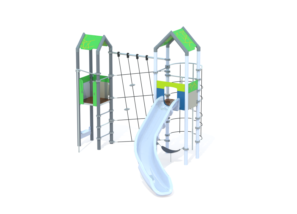 УК 7.817-В01 Универсальный комплекс две башни с крышами