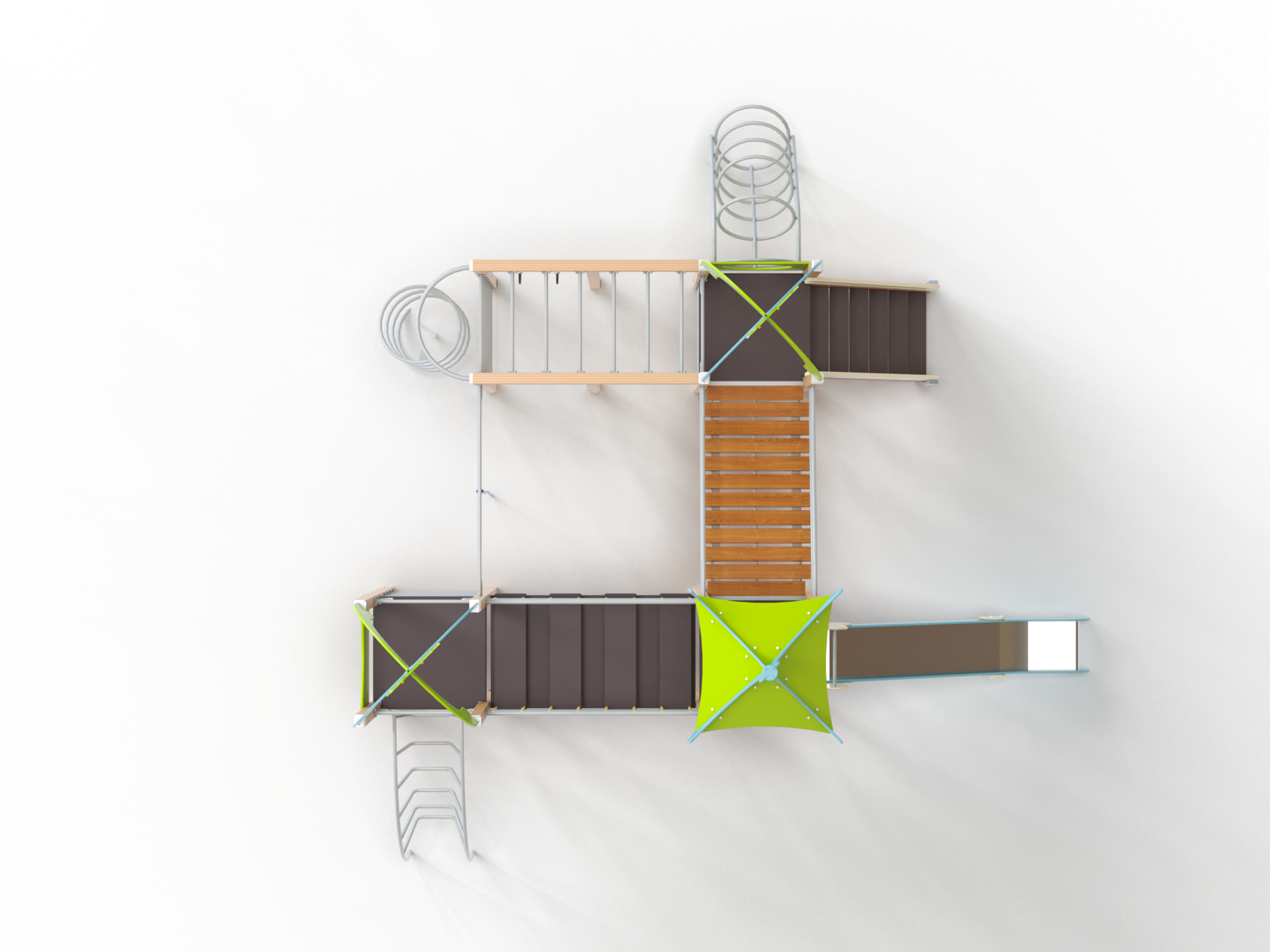 ДИК 3.213-ДПК Детский игровой комплекс Н=1500 мм