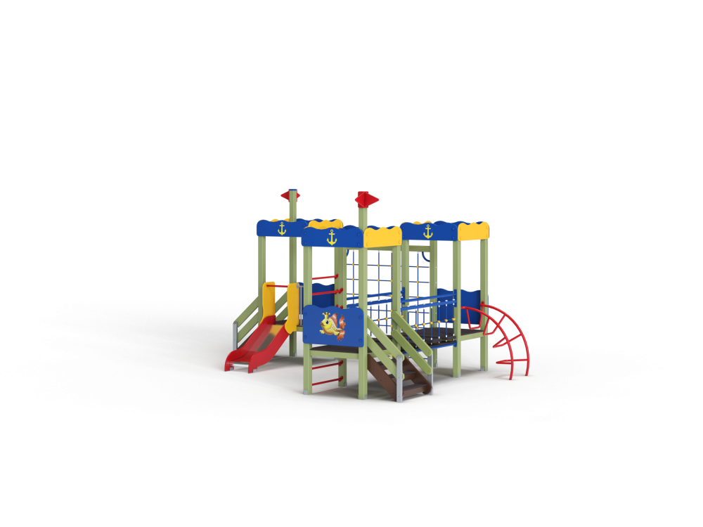 ДИК 3.12-ДЕРЕВО Детский игровой комплекс Н=700 мм