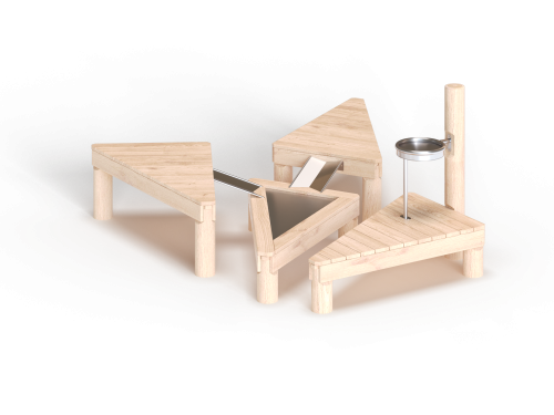 МФ 3.606-К Песочница из бревен