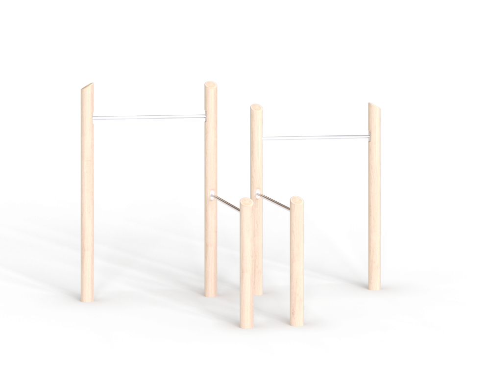 ДП 7.322-К Турник на бревнах