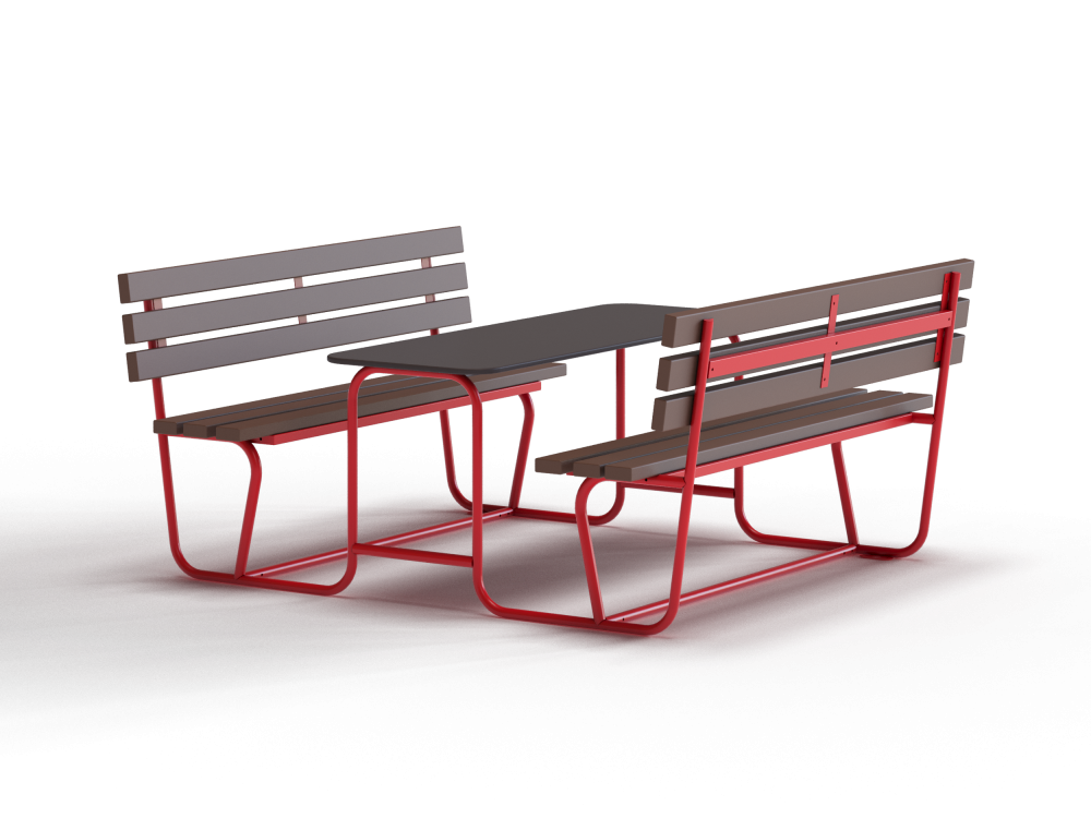 МФ 2.05 Столик со скамейками