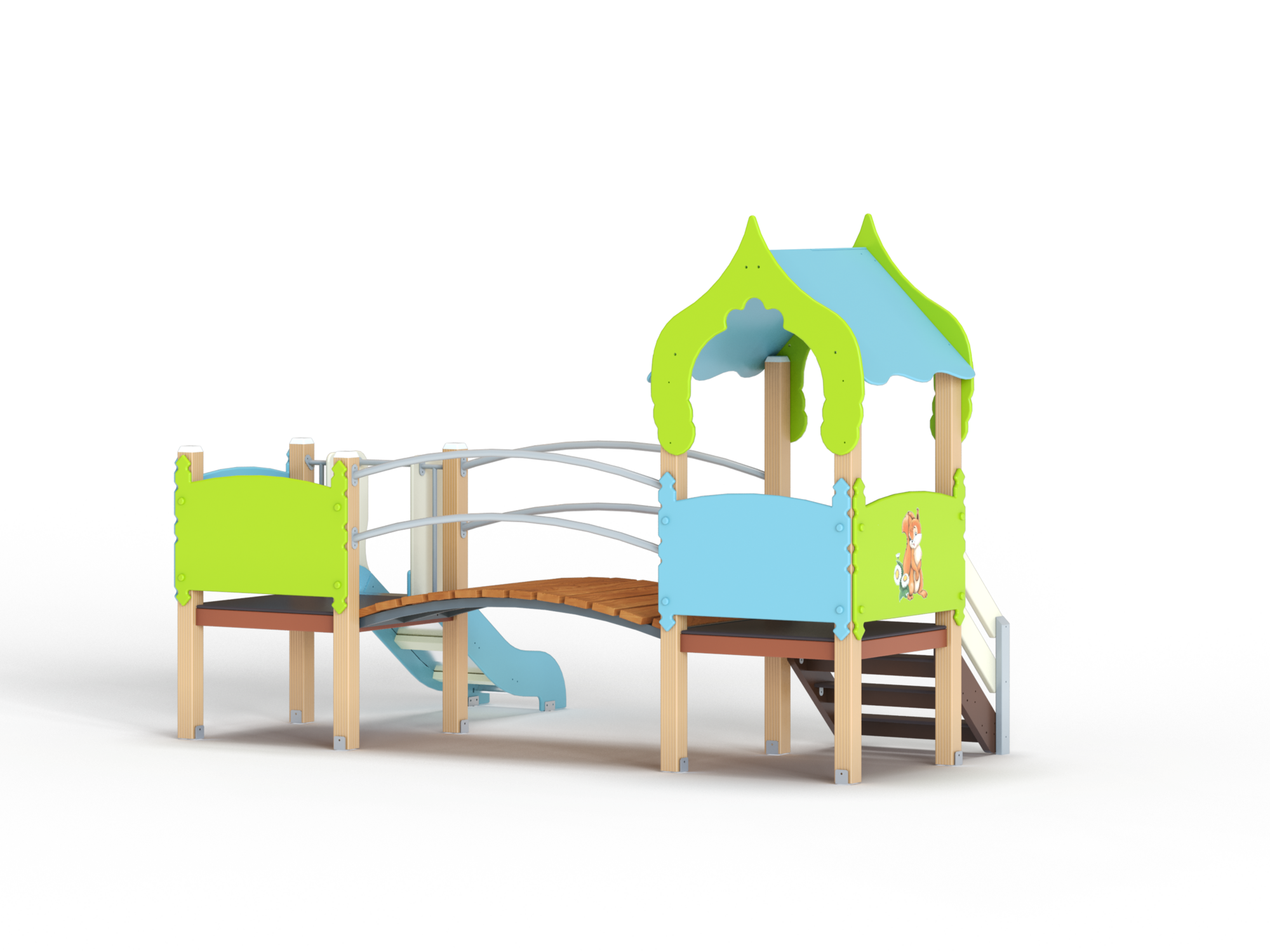 ДИК 2.094-ДПК Детский игровой комплекс Н=700 мм