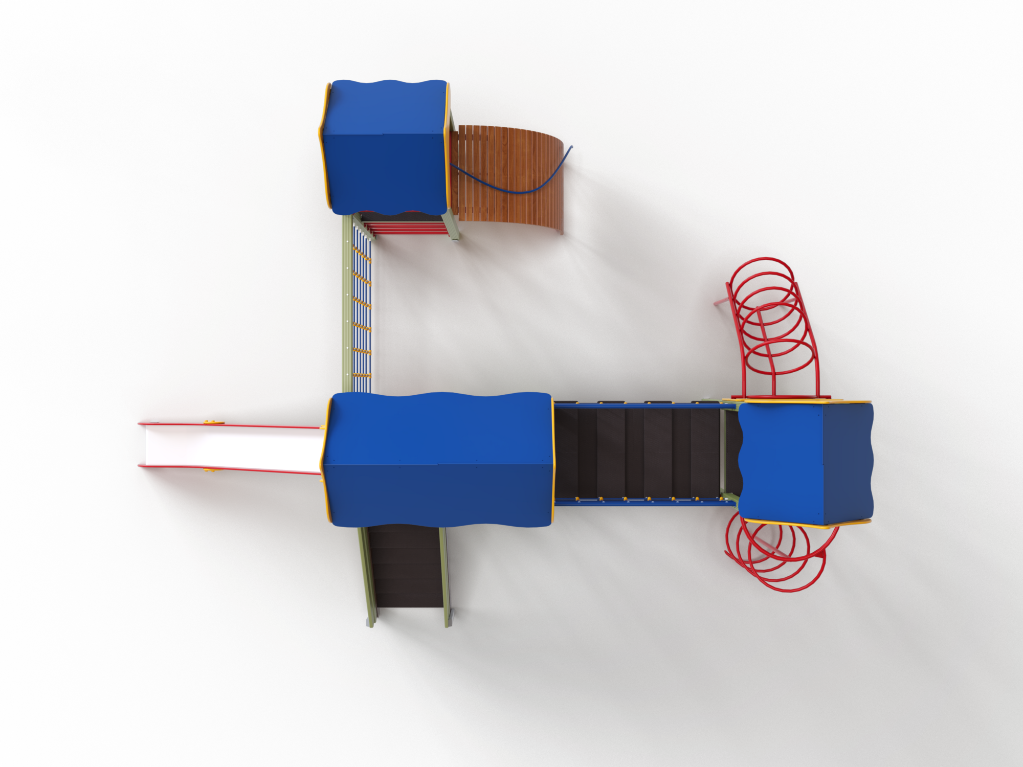 ДИК 3.113-ДЕРЕВО Детский игровой комплекс Н=1500 мм