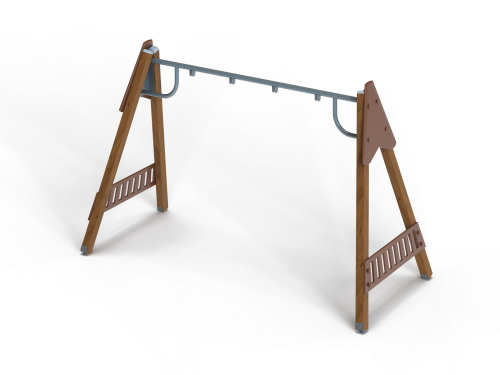 ДИО 1.10-Д1 Качели двойные (подвесы в комплект не входит)