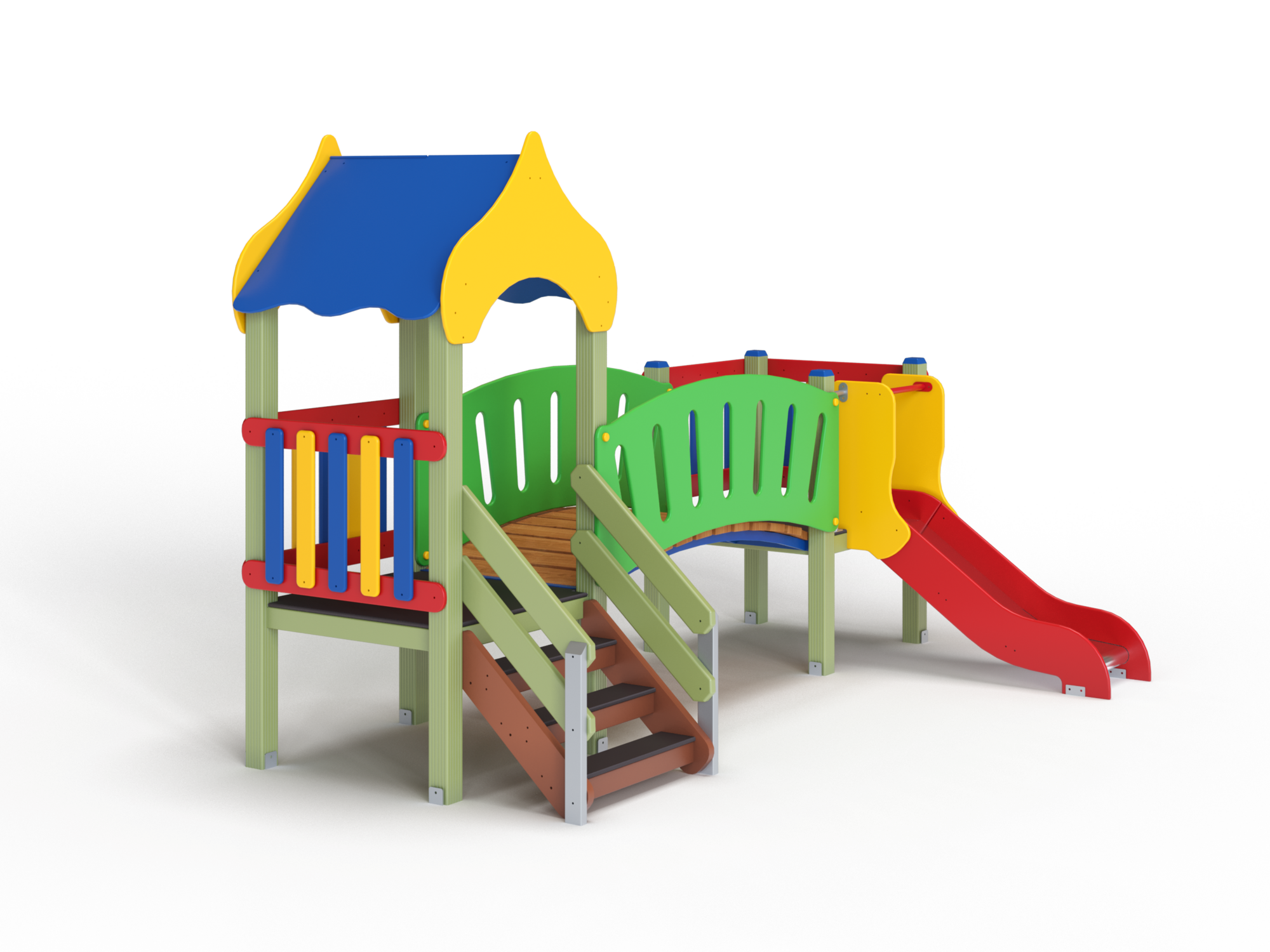 ДИК 2.093-ДЕРЕВО Детский игровой комплекс Н=700 мм