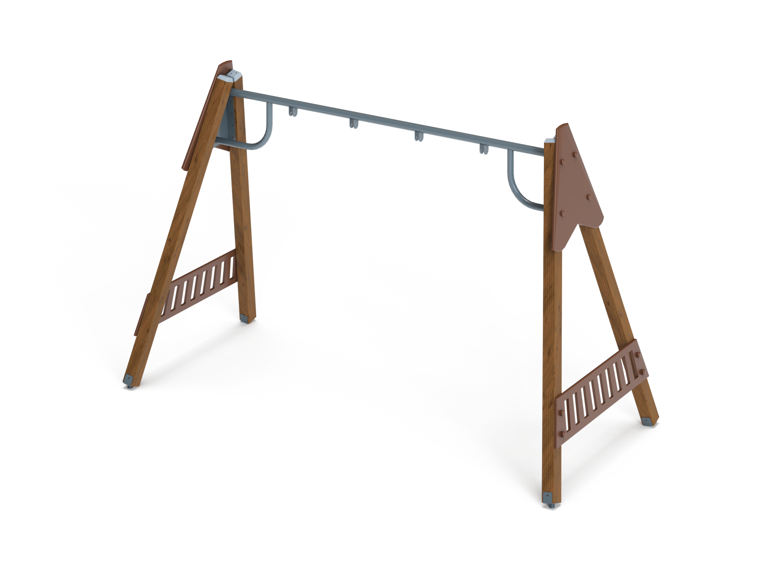 ДИО 1.10-Д1 Качели двойные (подвесы в комплект не входит)