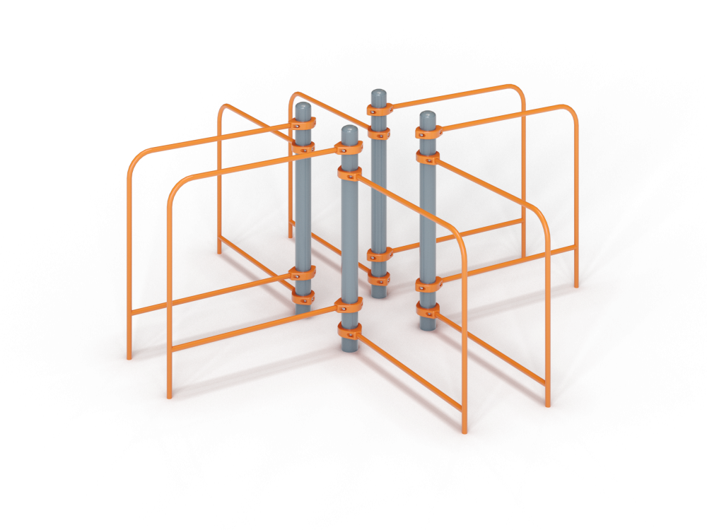 СО 7.27 Брусья квадрат