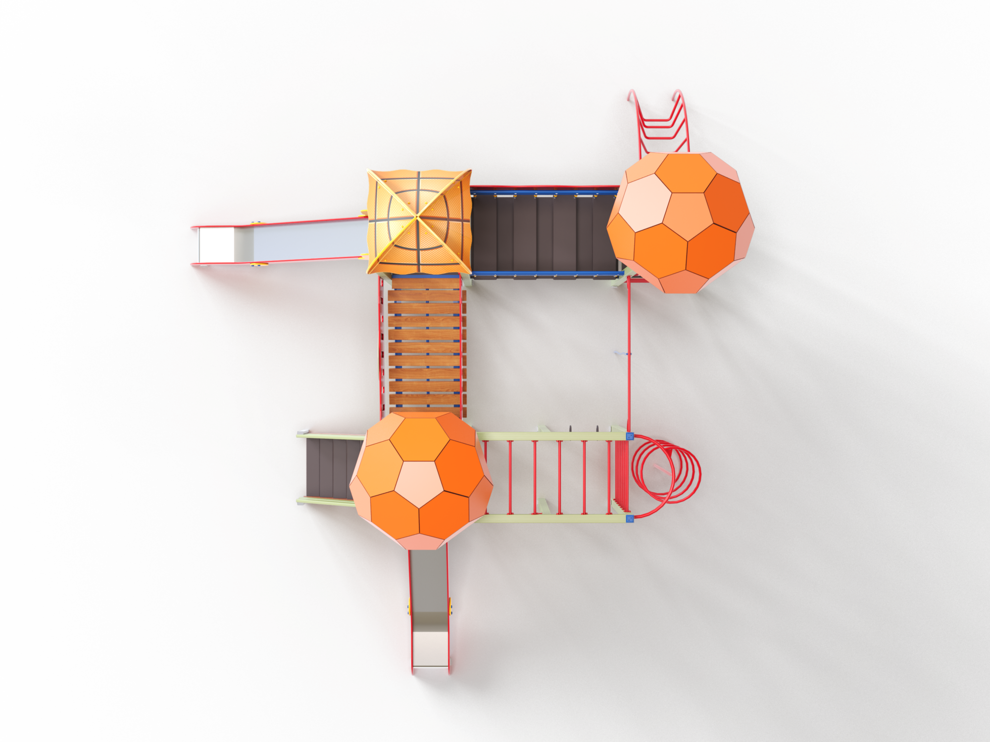 ДИК 3.201 Детский игровой комплекс Н=1200,1500 мм