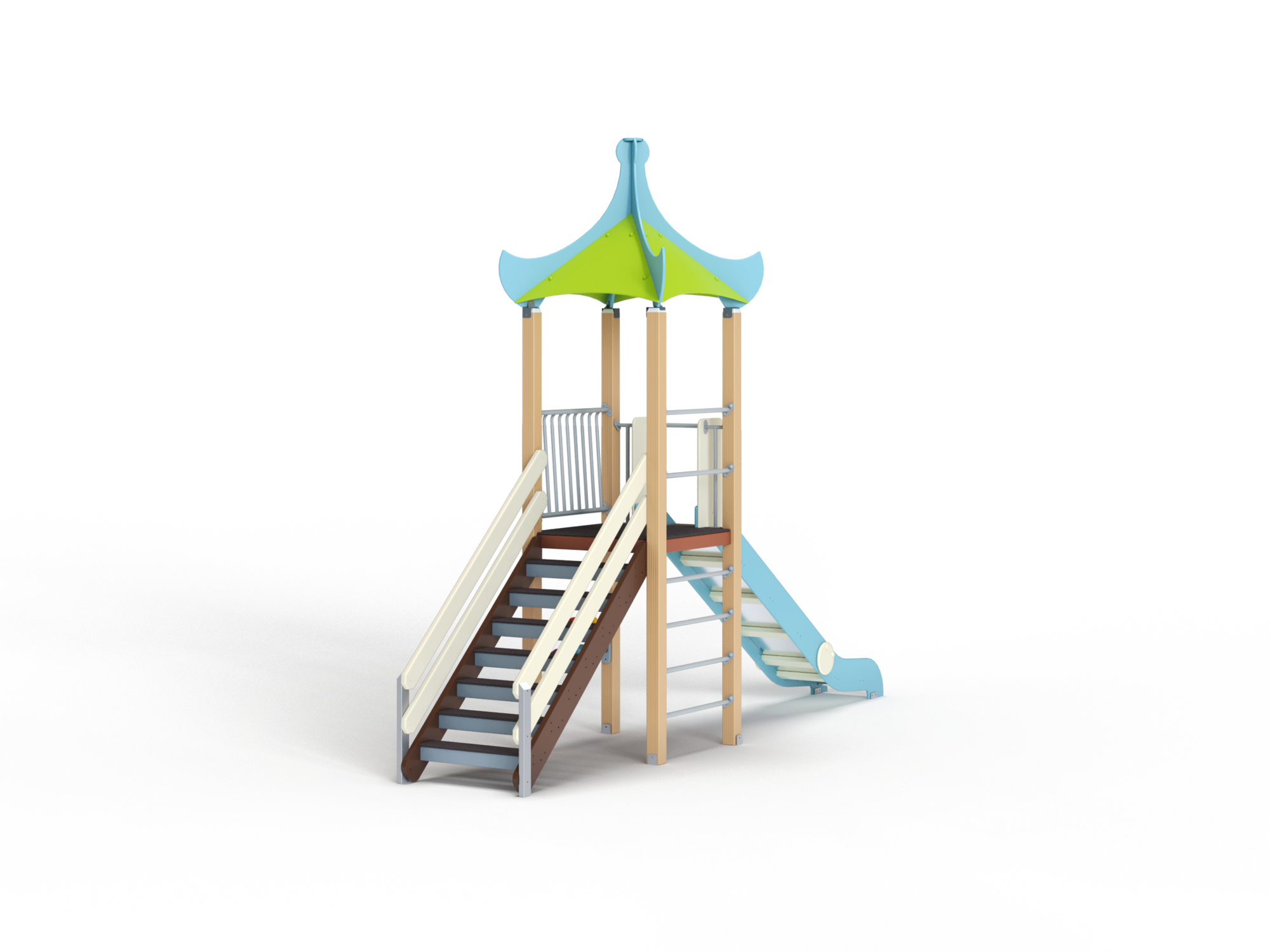 ДИК 1.013-ДПК Детский игровой комплекс  Н=1500