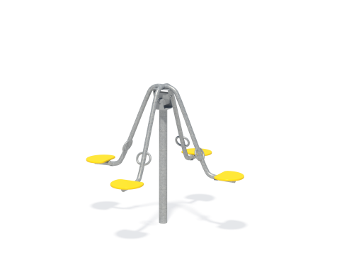 ДИО 2.33.11 Карусель с четырьмя качающимися сидениями