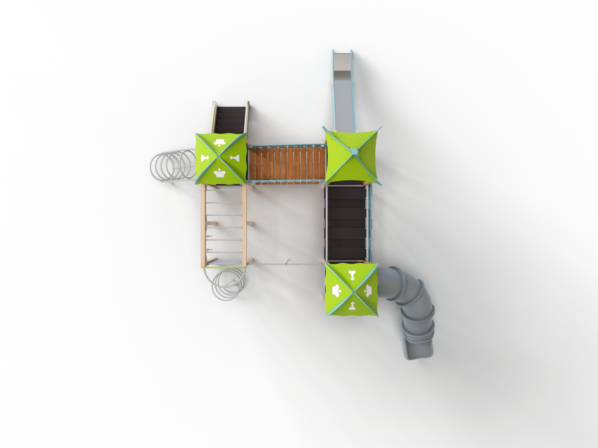 ДИК 3.217-ДПК Детский игровой комплекс Н=1500 мм