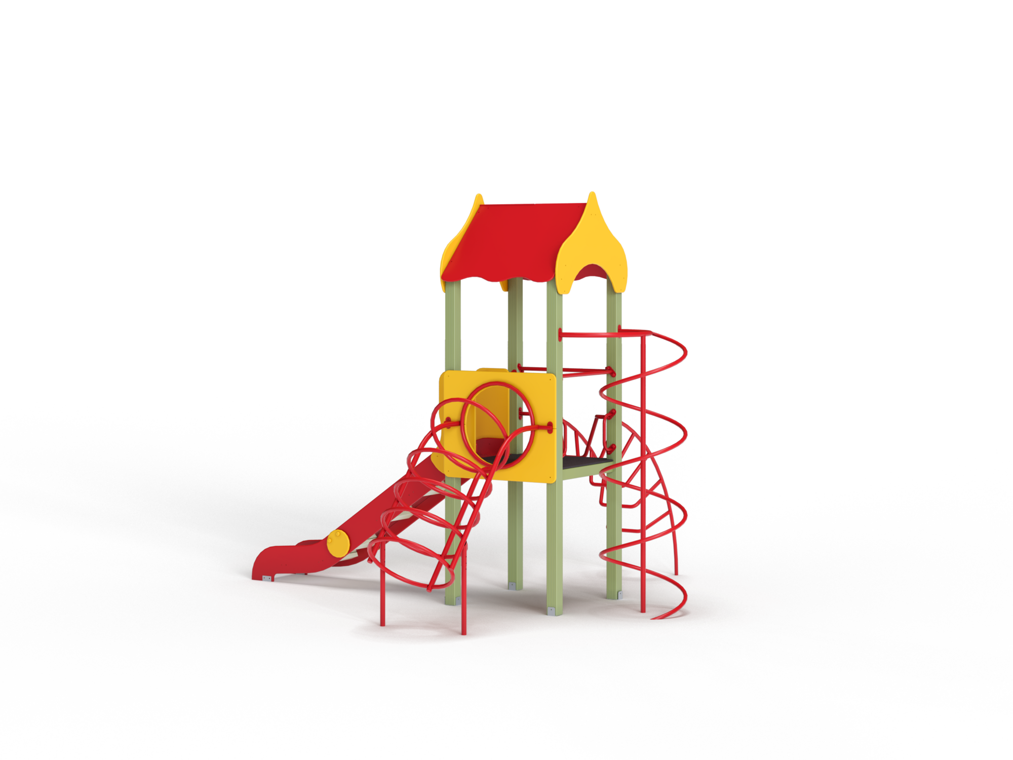 ДИК 1.011-ДЕРЕВО Детский игровой комплекс Н=1200