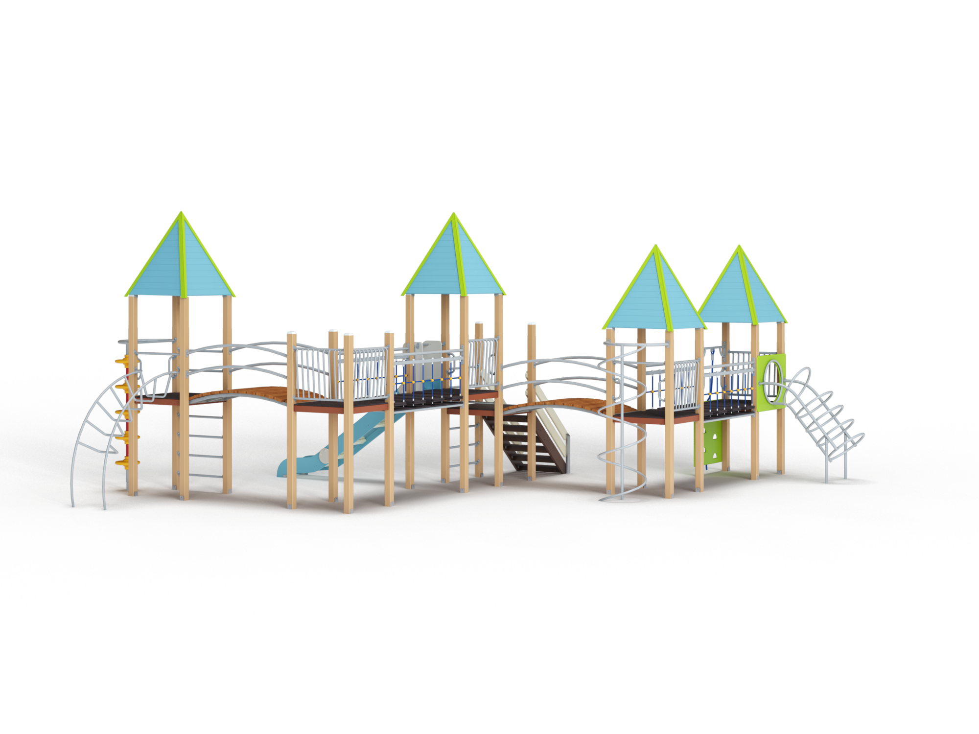 ДИК 4.16-ДПК Детский игровой комплекс Н=1500 мм