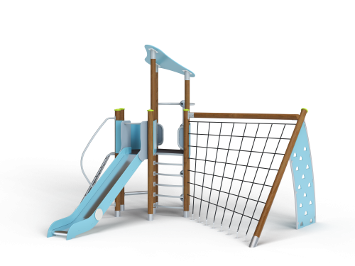 ДИК 2.14-К Детский игровой комплекс на круглых столбах Н=1500 мм 