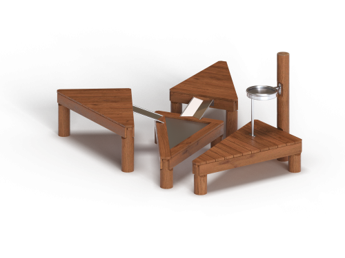 МФ 3.606 Песочница из бревен