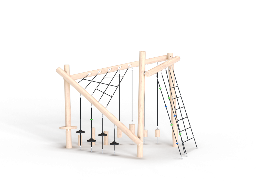 ДП 3.151 Комплекс полоса препятствий на бревнах