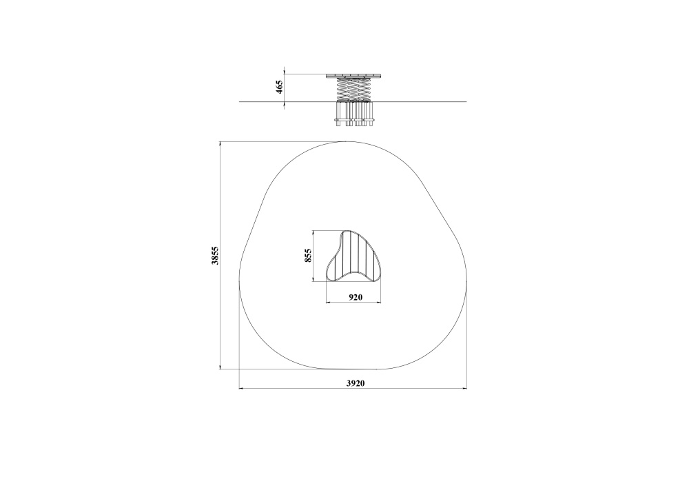 ДП 5.081 Платформа на трех пружинах