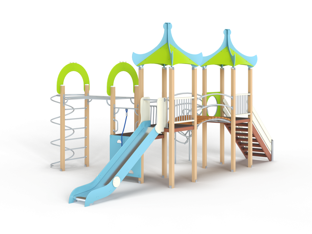 ДИК 3.04-ДПК Детский игровой комплекс Н=1500 мм