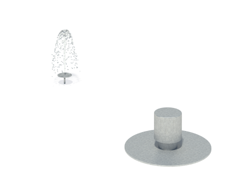 ДОУ 7.507 Цилиндрическая помпа с фонтаном