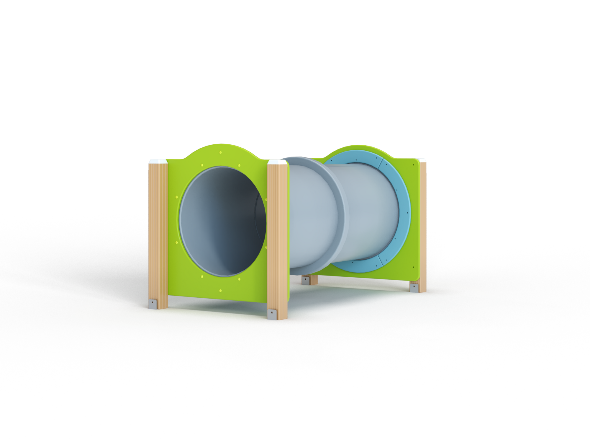 СО 3.015 Пластиковая труба на столбах