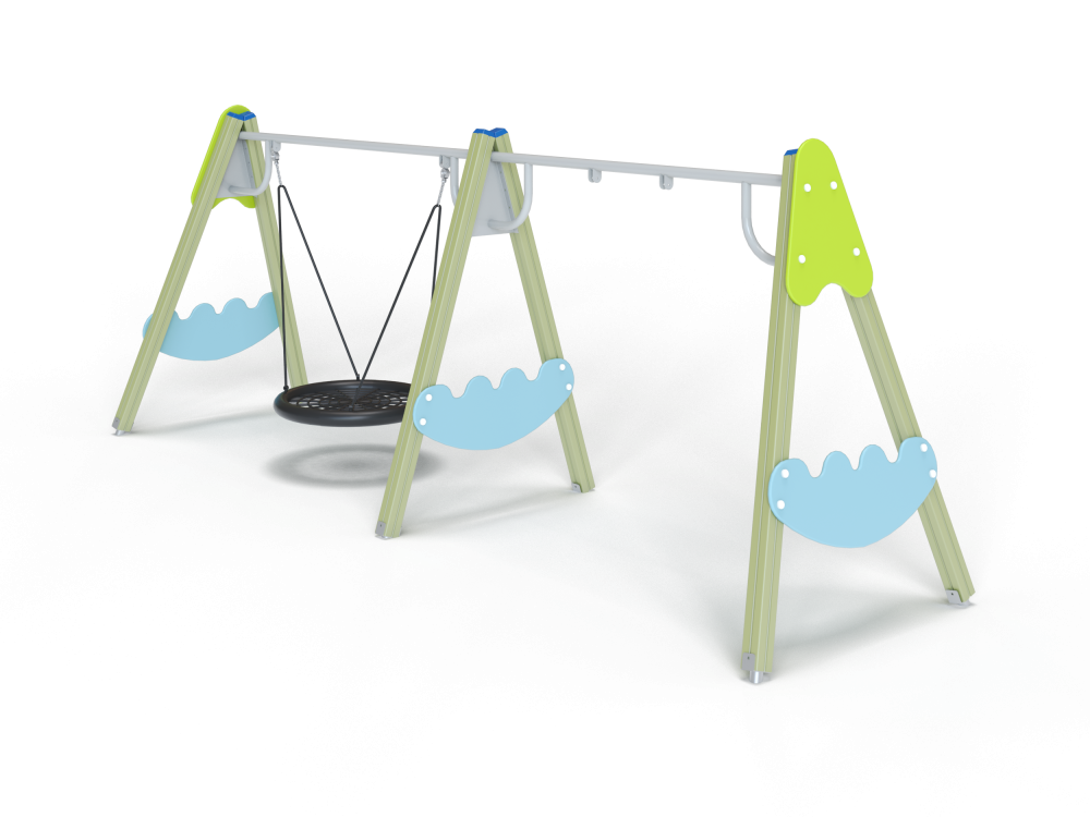 ДИО 1.15-В2 Качели Гнездо с 1 подвесом