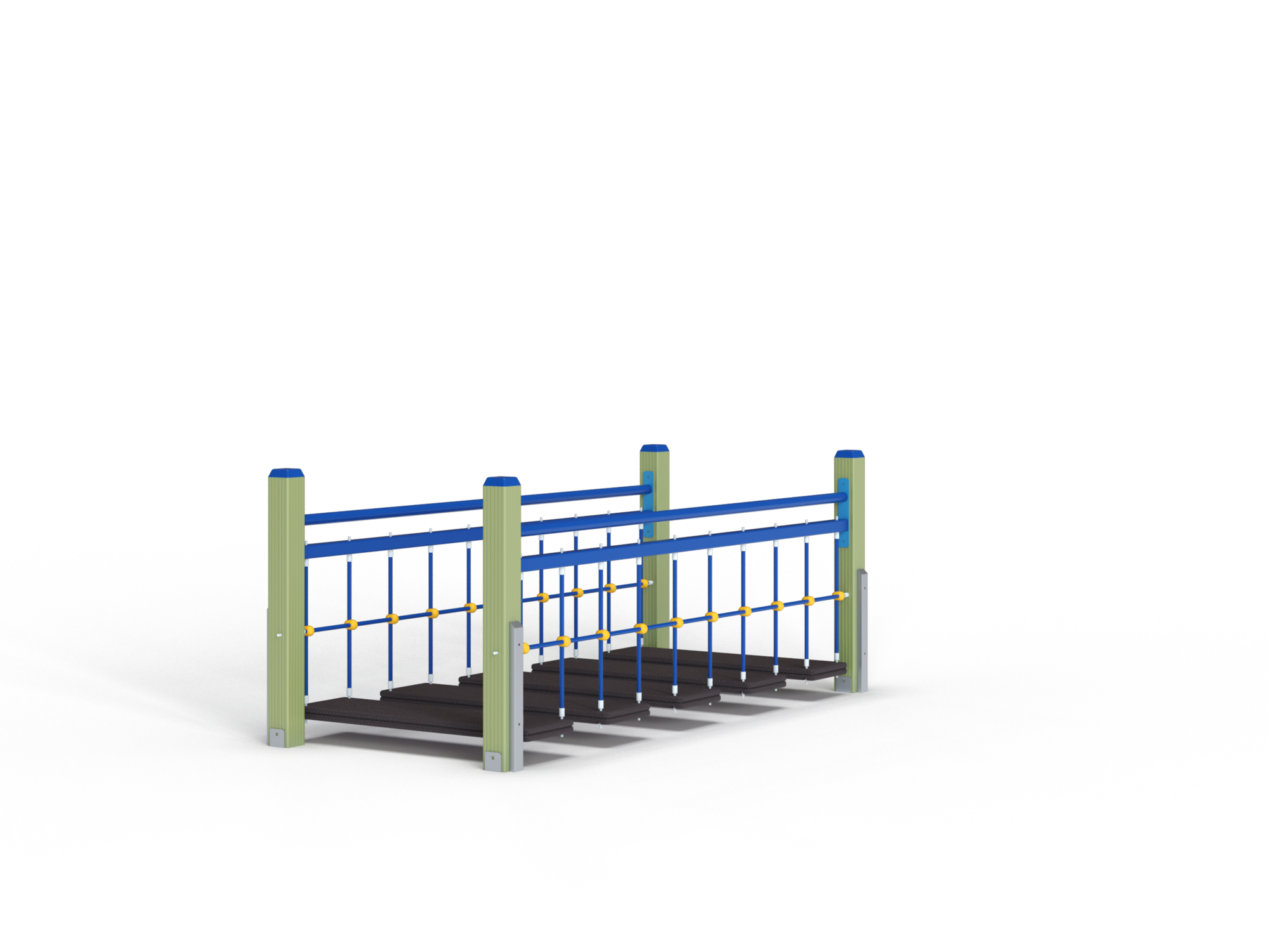 СО 3.10 Подвесной мостик на столбах