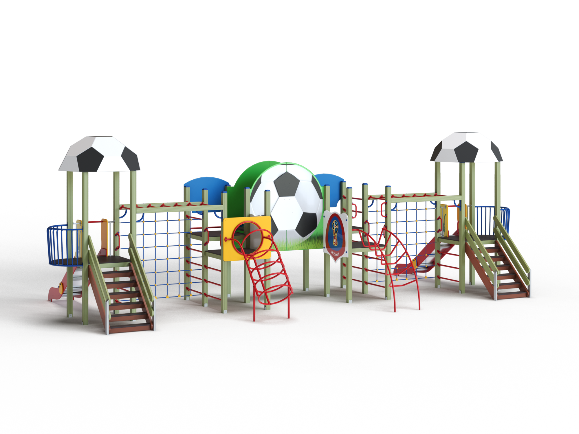 ДИК 8.04 Детский игровой комплекс Н=1200 мм, 1500 мм