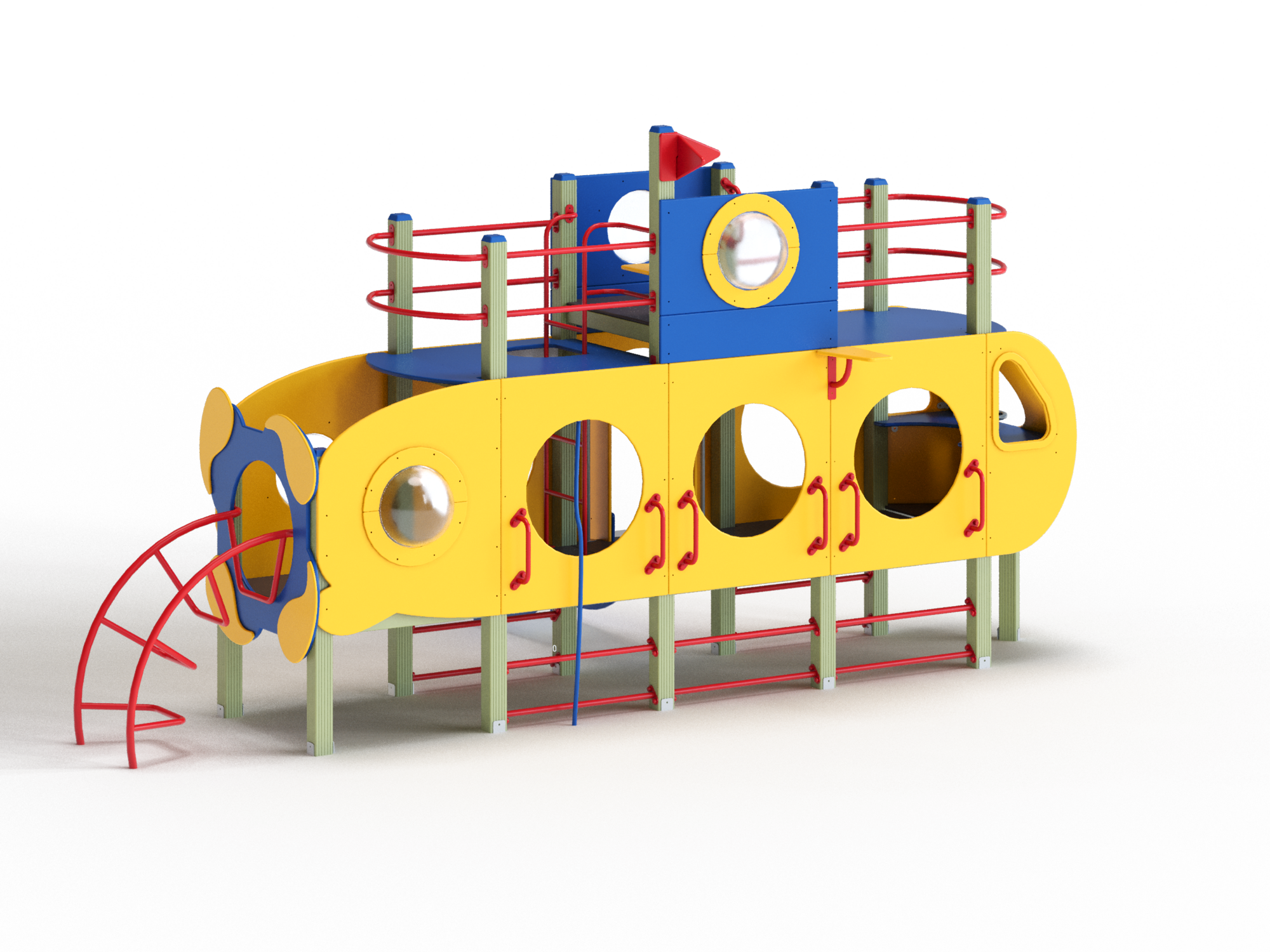 ДИК 2.39-ДЕРЕВО Детский игровой комплекс Н=700 мм