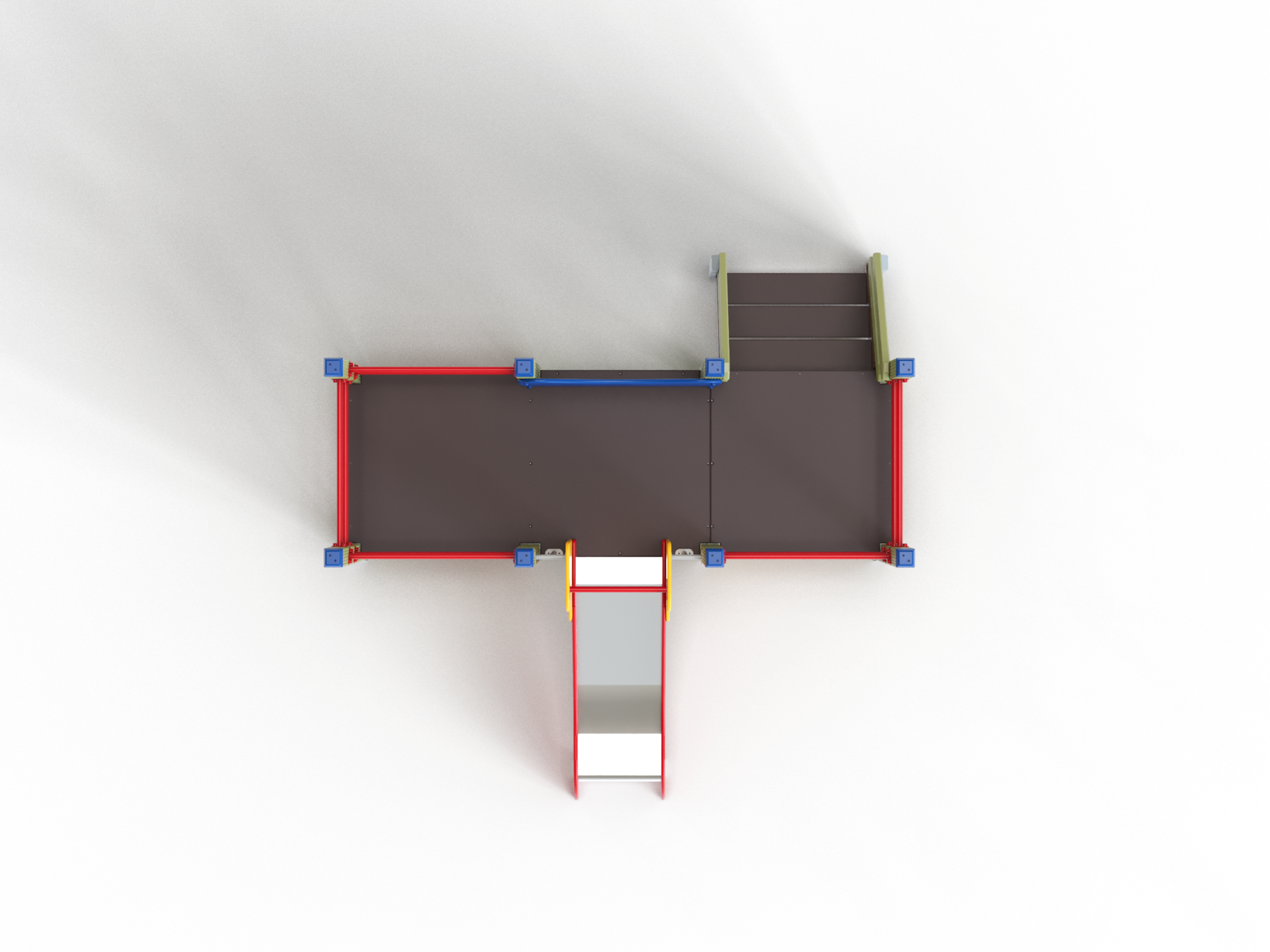 ДИО 5.022-ДЕРЕВО Манеж с горкой Н=700мм