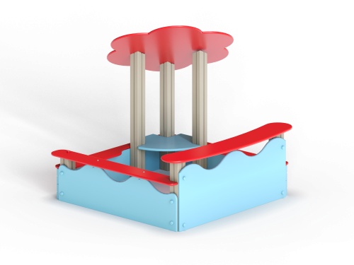 МФ 3.037 Песочница Ромашка ЭКО