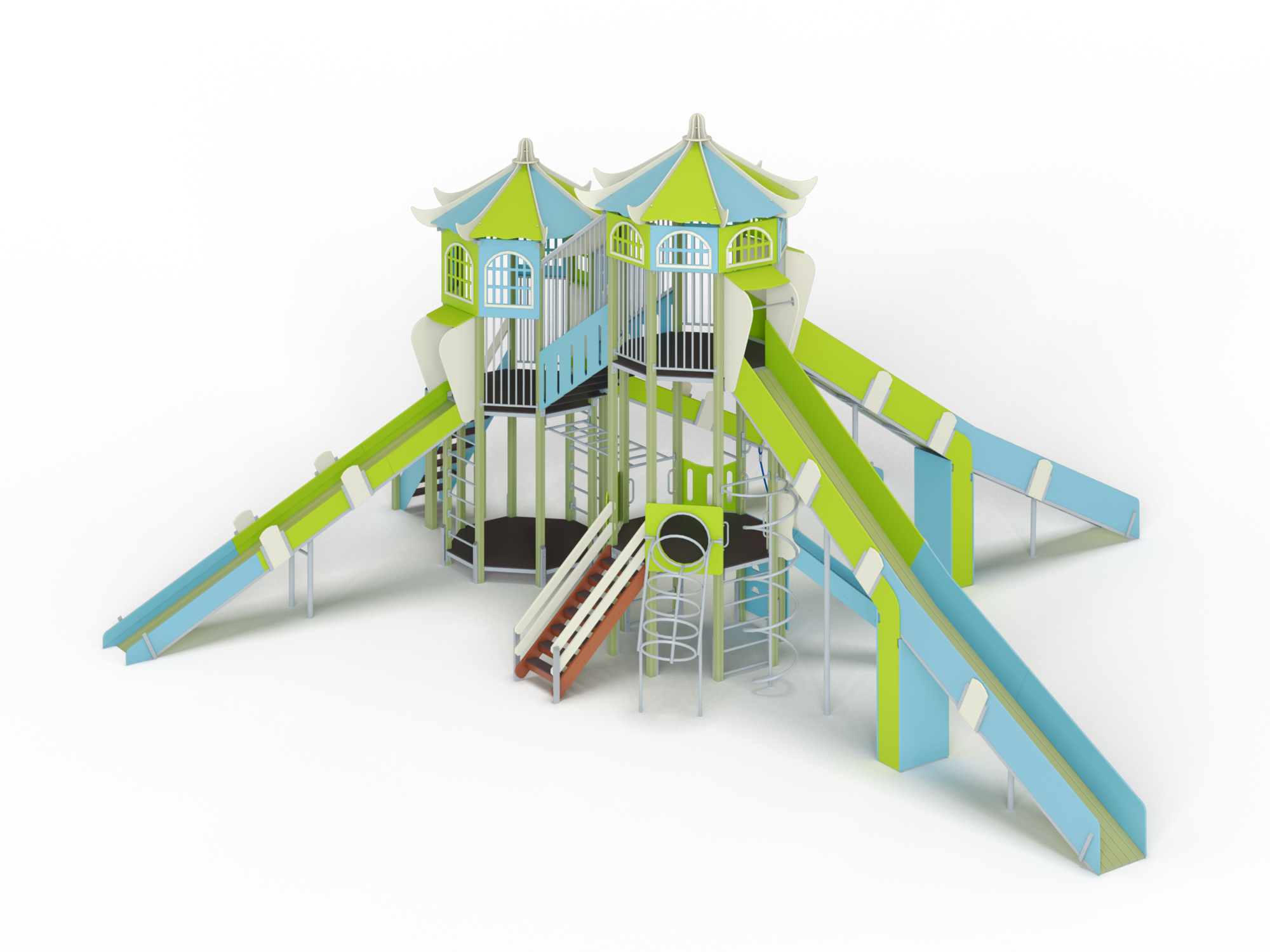 ДИК 7.031-ДЕРЕВО Детский игровой комплекс Н=900 мм, 2500 мм, 4000 мм