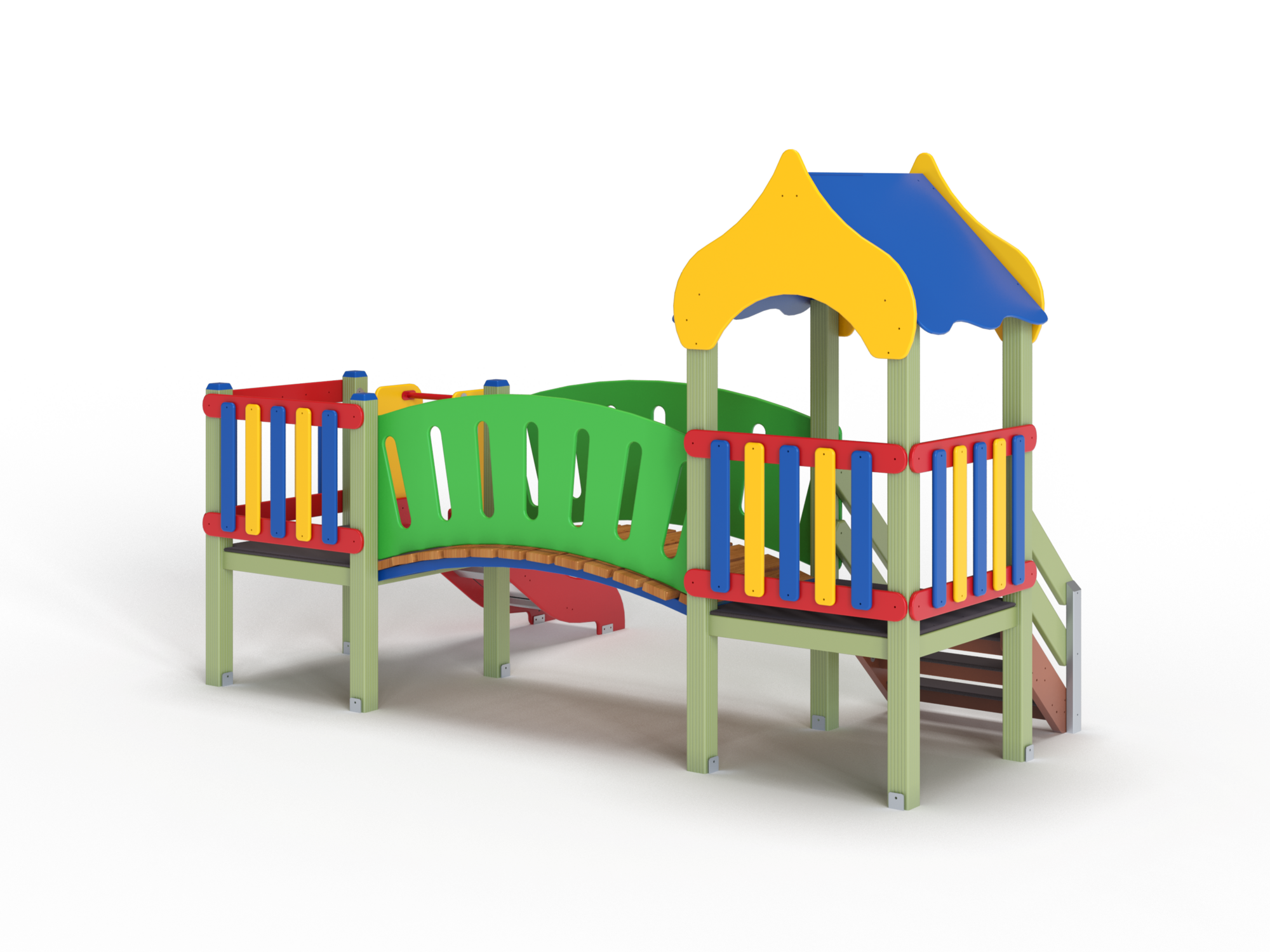 ДИК 2.093-ДЕРЕВО Детский игровой комплекс Н=700 мм