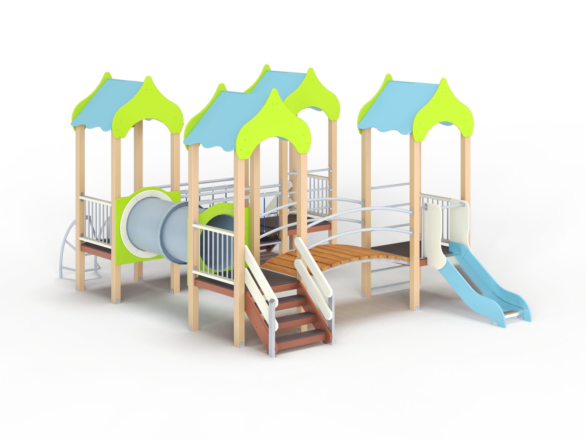 ДИК 4.07-ДПК Детский игровой комплекс Н=700