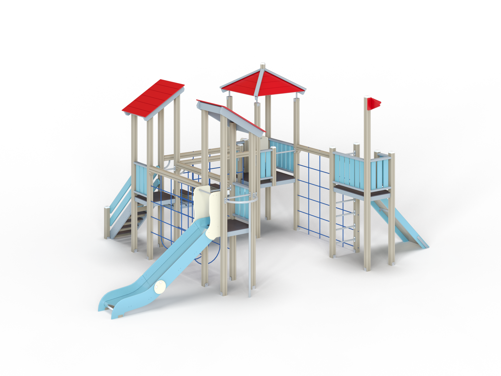 ДИК 4.30 Детский игровой комплекс Н=1200, 1500 мм