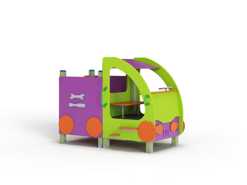 МФ 4.01-ДЕРЕВО Машинка без горки