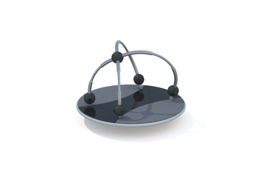 ДИО 2.32.01 Карусель платформа с шарами нерж