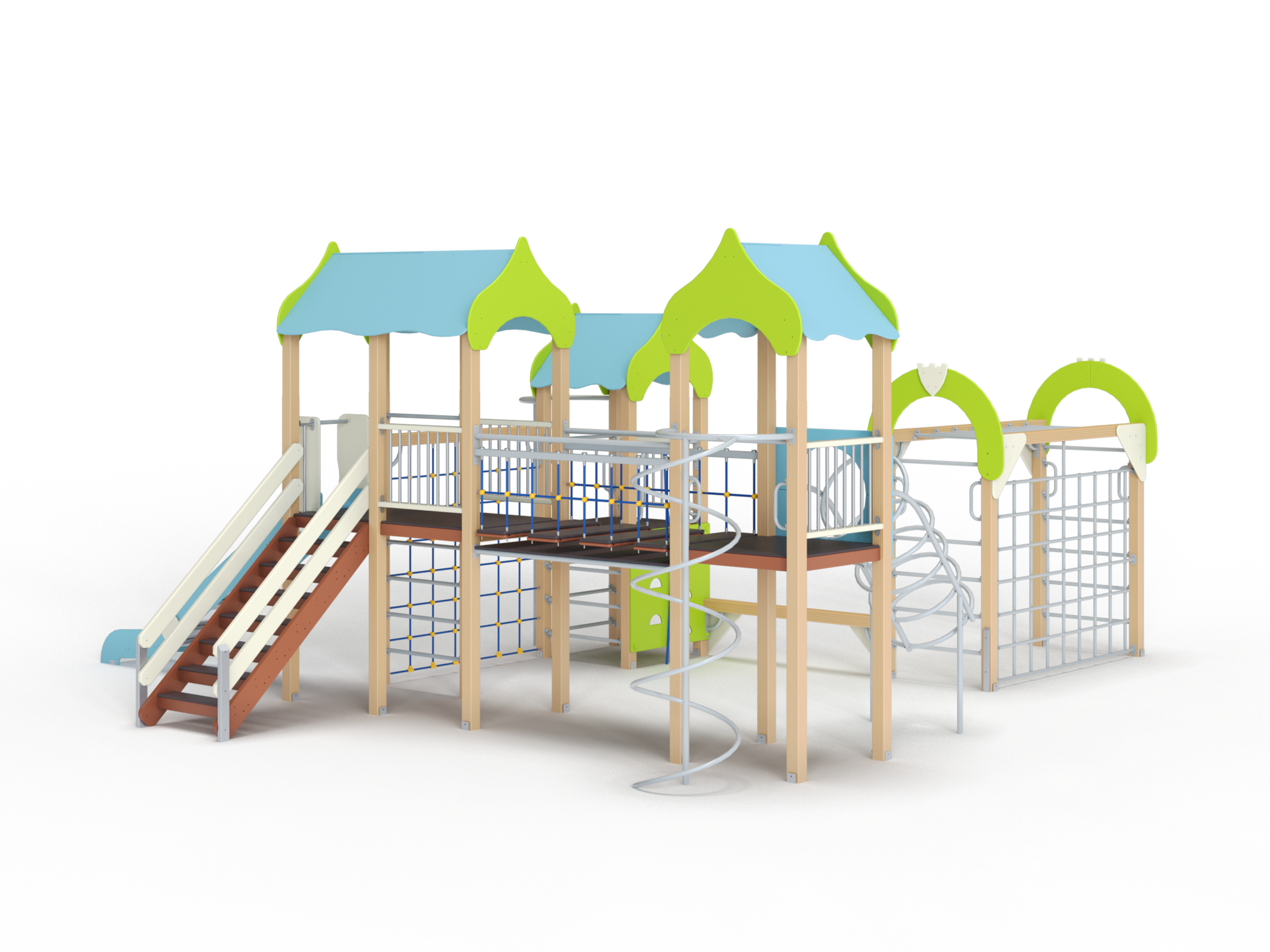 ДИК 3.18-ДПК Детский игровой комплекс Н=1500 мм