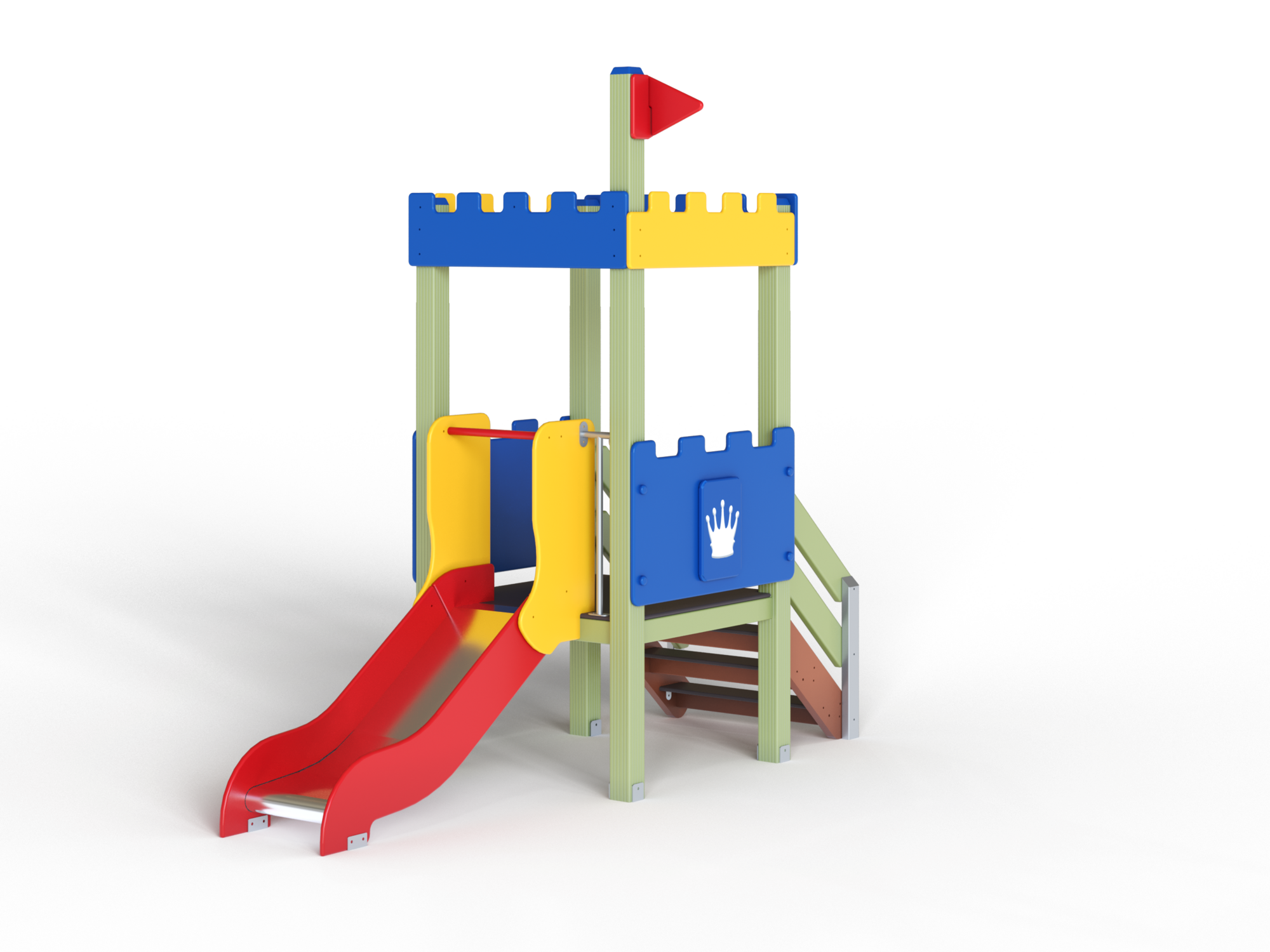 ДИК 1.095-ДЕРЕВО Детский игровой комплекс Н=700