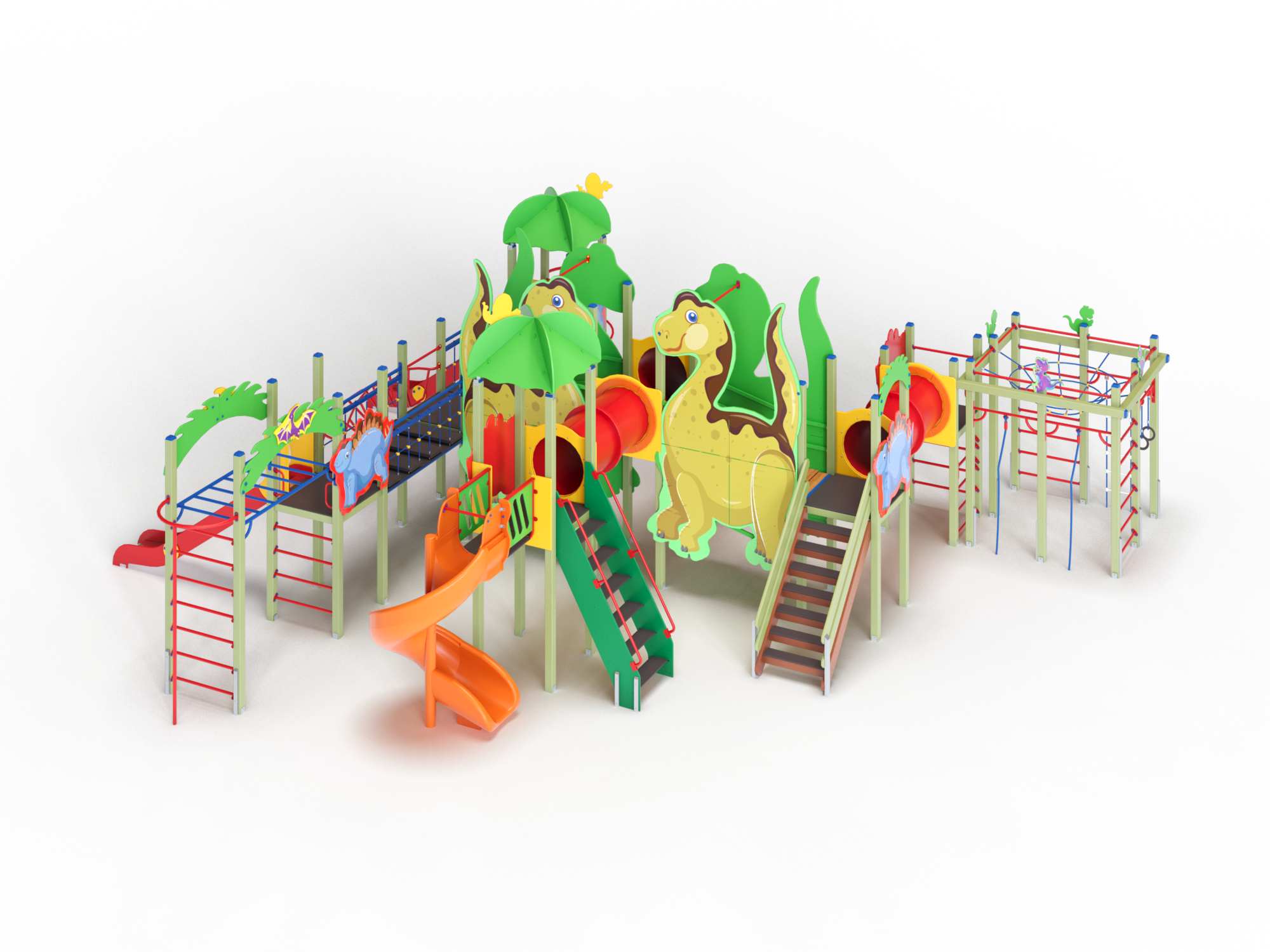 ДИК 9.203 Детский игровой комплекс Н=1500 мм,1800 мм