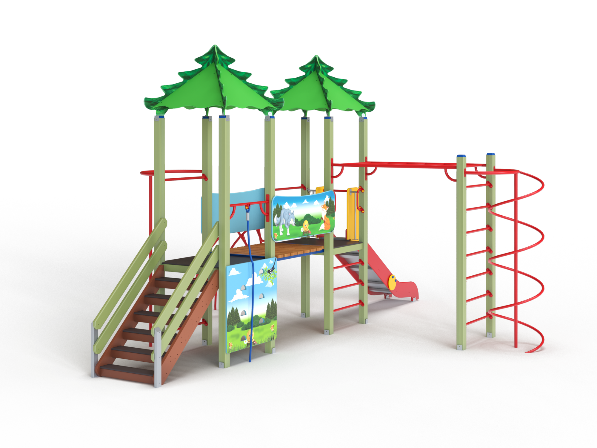 ДИК 2.40 Детский игровой комплекс Н=1200 мм