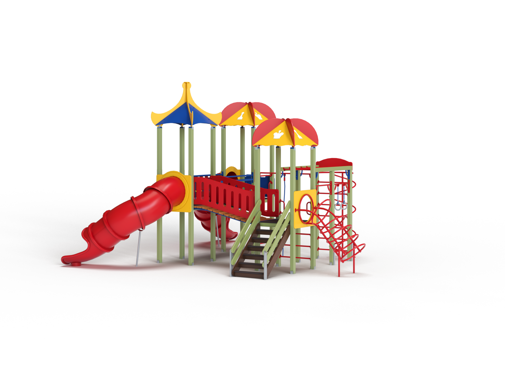 ДИК 3.216-ДЕРЕВО Детский игровой комплекс Н=1500 мм