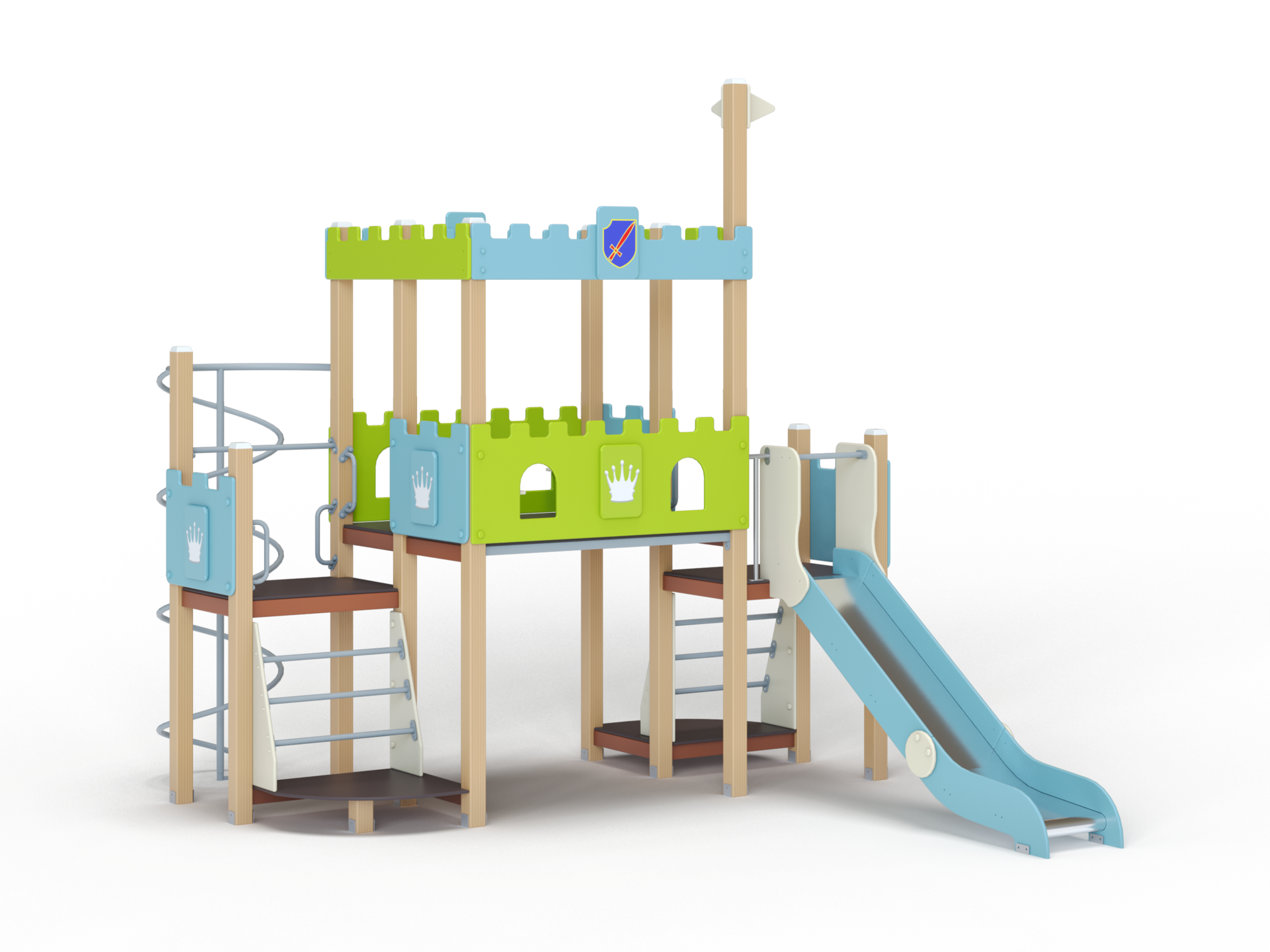 ДИК 9.112-ДПК Детский игровой комплекс Н=1200 мм