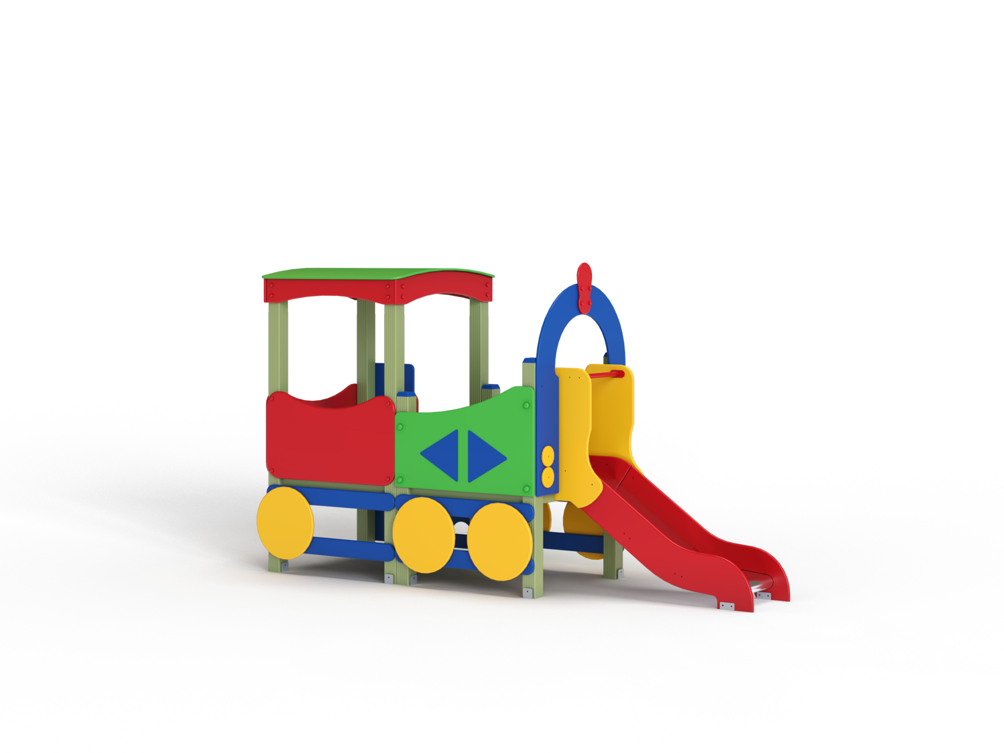 МФ 4.05-ДЕРЕВО Паровоз с горкой Н=700 мм