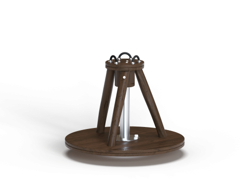 ДИО 2.45 Карусель Деревянная платформа