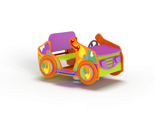 ДИО 4.171 Качалка на пружине граффити 