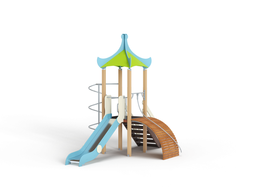 ДИК 1.015-ДПК Детский игровой комплекс  Н=1200