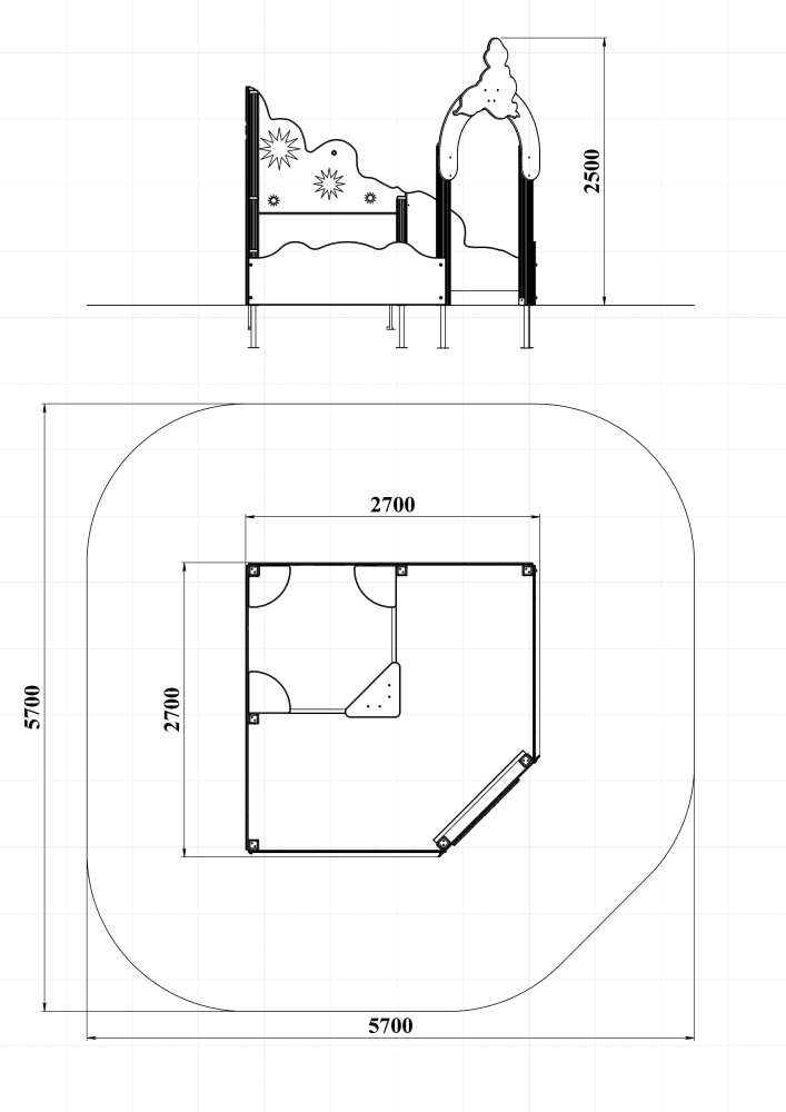 МФ 3.32 Песочный дворик